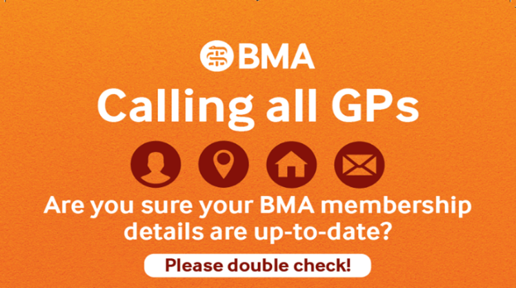 It is vital that you keep your BMA membership details up to